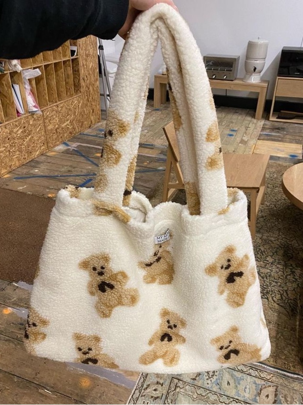 My Mum Made It Teddy Tote